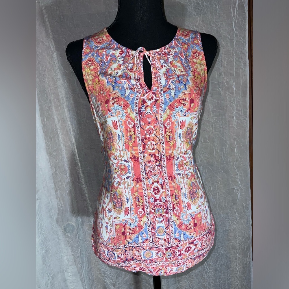 Colorful patterned tank - Picture 1 of 8
